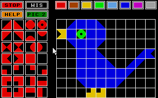 Kidshapes atari screenshot